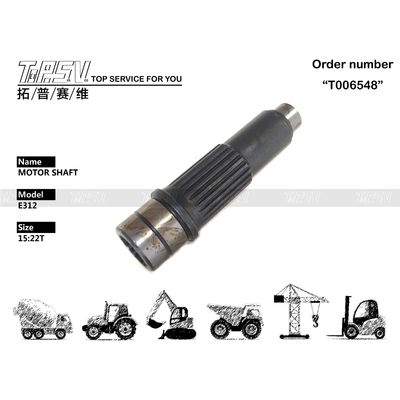 1R-5862 Alta resistenza e durata E312 Excavator Travel Motor Shaft con Transport Packaging Dealed Bag