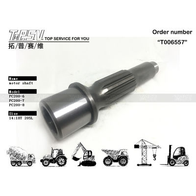 708-8F-32110 Compatibile PC200-6 Excavator Final Drive Motor Shaft Ideale per le macchine per escavatori e varie marche