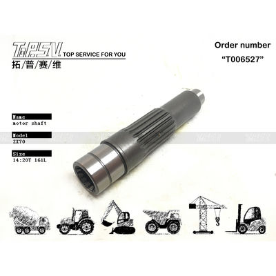 3088756 Alta Durabilità Altro ZX70 Escavatore Viaggio Albero motore in acciaio con alta precisione e durata
