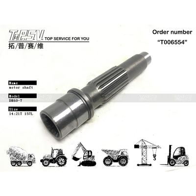 XKAY-00565 Nero Altro R60-7 Excavator Travel Motor Shaft Visualizza immagine per alta durata in carico pesante