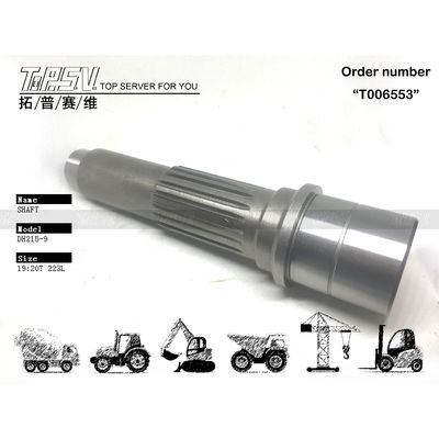 K9007415 Dipende dal tipo di imballaggio DX225 Excavator Travel Motor Shaft per una durabilità duratura