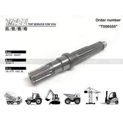 PH15V00012S102 Alta Durabilità Altri SK55 Excavator Travel Motor Shaft per macchine per escavatori pesanti di lunga durata