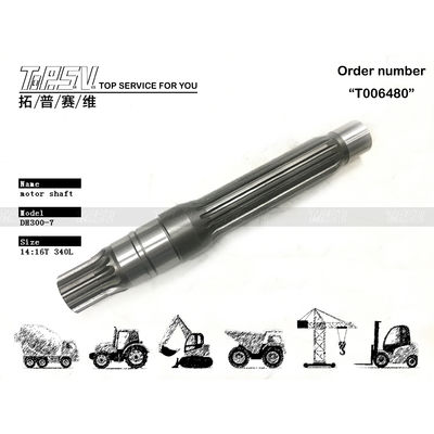 405-00031 Manutenzione dell'olio di ingranaggio DX300 Excavator Final Drive Albero motore per le macchine da escavatore utilizzate