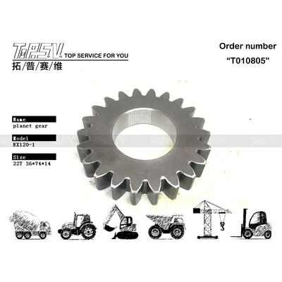 3034194 Tecnica di forgiatura EX100-1 Escavatore Viaggio 1 stadio Ingranaggio planetario Bassa manutenzione E visualizzazione Immagine Numero dentale