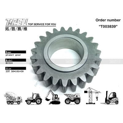 SA7118-30420 Fondazione per l'ingegneria stradale e la costruzione EC210B Swing di escavatore 1 stadio riduttore planetario Parti di ingranaggi con tecnica di forgiatura