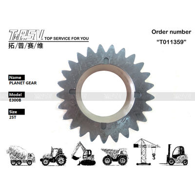 094-1535 Motorizzazione idraulica E300B Swing escavatore 2 stadio ingranaggi planetari con tecnica di forgiatura e installazione di ingranaggi reticolati