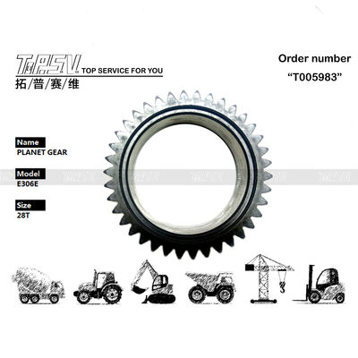 Visualizza l'immagine Dente Numero E306E Escavatore Viaggio 2 Stage Planet Gear Box per l'ingegneria stradale Costruzione Fondazione costruzione