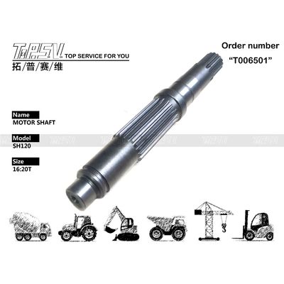 PC120-6 GM18VL Excavator Travel Motor Shaft Nero TZ269B2002-00 16:20T
