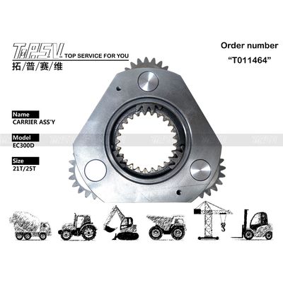 VOE14570931 Alta produttività EC290C Excavator Travel 1 Stage Carrier ASSY per officine di riparazione di macchine