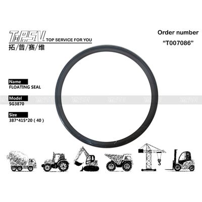 VOE14667679 Installazione di maglie di ingranaggi SG3870 Excavator Travel Floating Seal Kit per spedizione immediata