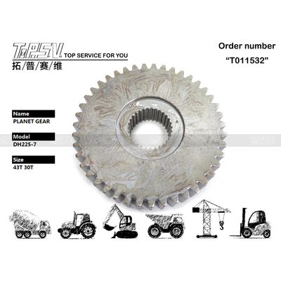 Steel DH220-5 Excavator Travel Planetary Gear Box Reducer For Industrial Power Transmission