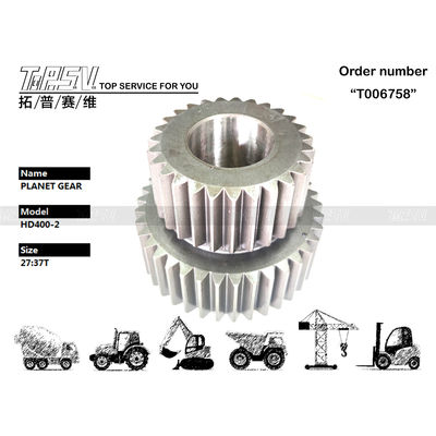 Long-Lasting Performance HD400-2 Excavator Travel Planet Reducer Gear Parts With Heat Treatment