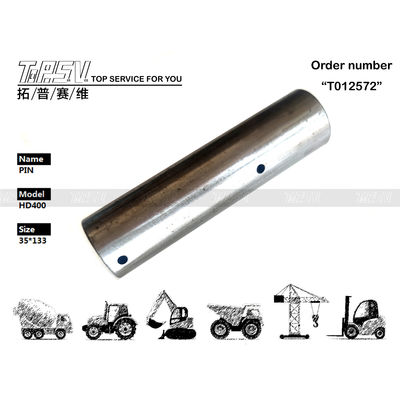 Perno ingranaggio escavatore per sistema di trasmissione del perno di traslazione escavatore HD400 a lunga durata, trattamento termico