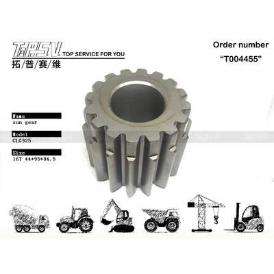 CLG925 Swing di escavatore 2 stadio Sun Gear in acciaio facile da installare