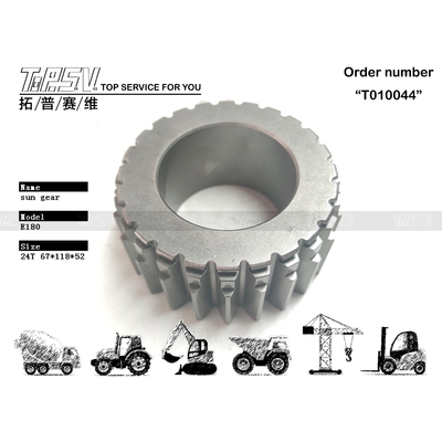 Disponibilità olio ingranaggi per manutenzione E180 Escavatore Traslazione 2 stadi Ingranaggio solare in acciaio