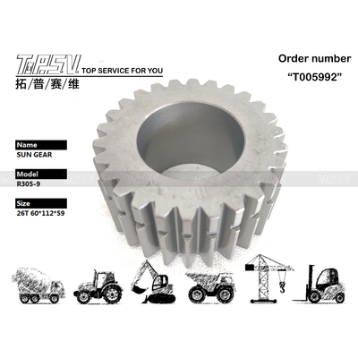 Ingranaggio solare di traslazione per escavatore R305-9 a 2 stadi, affidabile