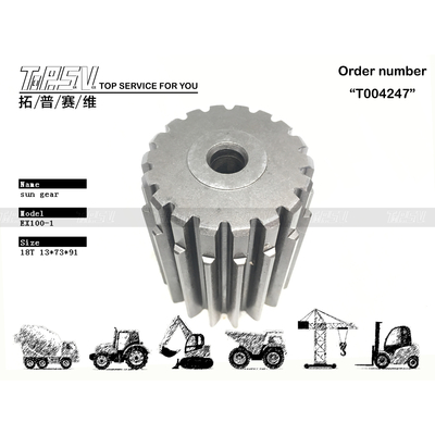 3037607 Ingranaggio solare a due stadi per rotazione escavatore EX120-1 ad alta precisione per sistema di trasmissione