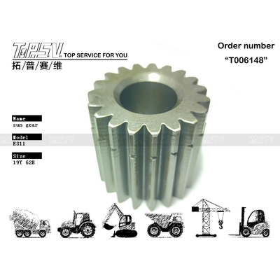 6I-6518 Ingranaggio Solare a 2 Stadi per Traslazione Escavatore E311 ad Alta Precisione, Facile da Installare