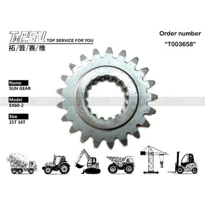 3051680 Compatibilità Compatibile Con Vari Modelli di Ingranaggi Solari a 1 Stadio per Escavatore EX60-2 Parti in Acciaio per Motore di Traslazione Escavatore