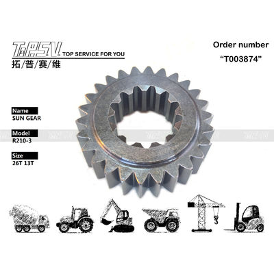 Dipende dalle dimensioni R210-3 Escavatore Rotazione 1 Stadio Ingranaggio Solare per Prestazioni Affidabili in Macchinari Pesanti