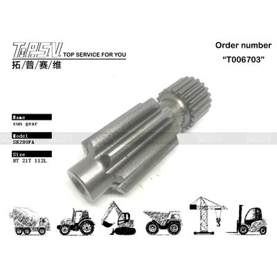 Ingranaggio solare di traslazione per escavatore SH265 ad alta durata per una facile installazione