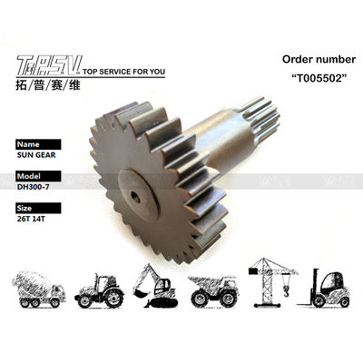 K9000802 Manutenzione dell'olio di ingranaggio per DH300-7 Viaggio dell'escavatore 1a fase Ingranaggio solare Dipende dalle dimensioni e dai vari modelli