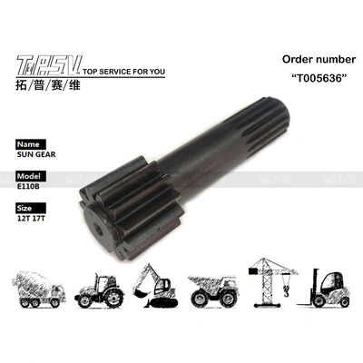 Reduttore planetario SH265 Escavatore Viaggio 1 stadio Sun Gear per un'efficienza ottimale in macchinari pesanti