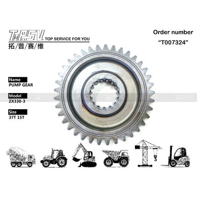 3104555 Olio per ingranaggi Altro ZX330-3 Escavatore Parti per ingranaggi pompa idraulica per installazione di ingranaggi di trattamento termico