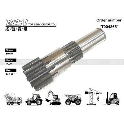 20S-26-1111 Azionamento idraulico PC20-5 Swing Pinion di escavatore Parti per sistema di trasmissione di escavatore di lunga durata