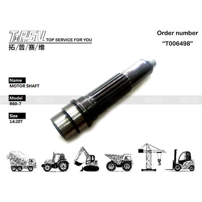 Azionamento idraulico del motore R60-7 Excavator Travel Motor Shaft con elevata durata e resistenza all'usura e all'usura