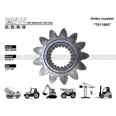 Ricambi per ingranaggi grandi oscillanti per escavatore R330-9 trattati termicamente di origine, parti elettroniche per le tue esigenze