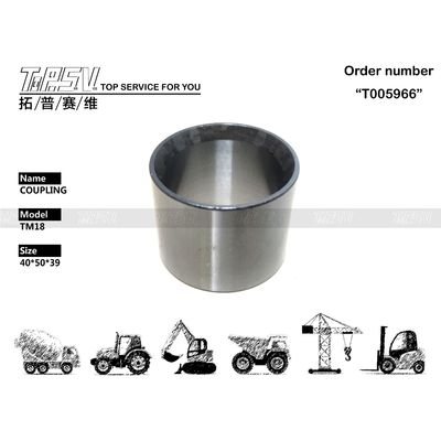 Sistema di accoppiamento a 2 stadi per la trasmissione dell'escavatore TM18 Altri ricambi riduttore per escavatore di colore nero per marche e modelli compatibili