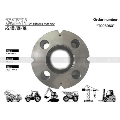 SA7117-30210 Installazione a maglia di ingranaggi EC210 Escavatore Viaggio a 2 tappe Portatore dispositivo idraulico costruito con materiali in acciaio che fornisce e trasmette energia idraulica