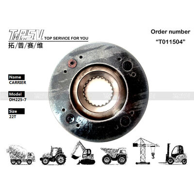 100502-00001 Nero DH225-7 Escavatore Rotazione 1 Stadio Supporto con Installazione Ingranaggi Adatti per Macchinari Pesanti, Durevole e di Lunga Durata
