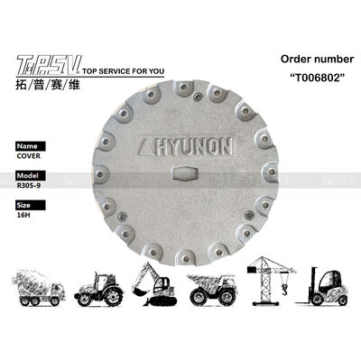 XKAQ-00209 Compatibile con Hyundai R305-7 Excavator Travel Drive Cover Componenti pesanti durevoli per macchine da costruzione