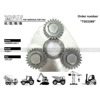 PC60-7 Swing di escavatore 1 Stage Carrier ASSY Parti per Swing Drive Parti di ricambio di escavatore