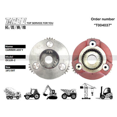 EX120-2 Parti del gruppo rotazione escavatore a 2 stadi per ricambi escavatore con trasmissione rotazione