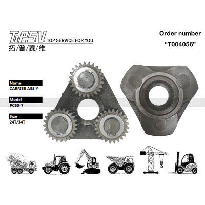 PC60-7 Swing di escavatore 2 Stage Carrier ASSY Parti per Swing Drive Parti di ricambio di escavatore
