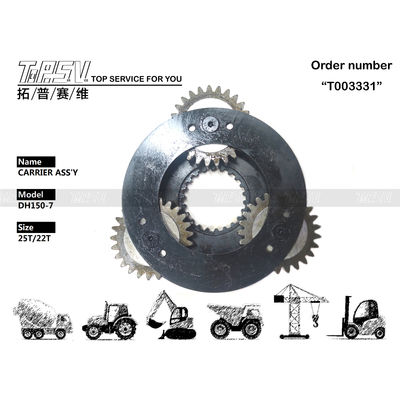 R110-7 Sistema di montaggio per trasportatori di pianeti tipo motopropulsore idraulico in acciaio