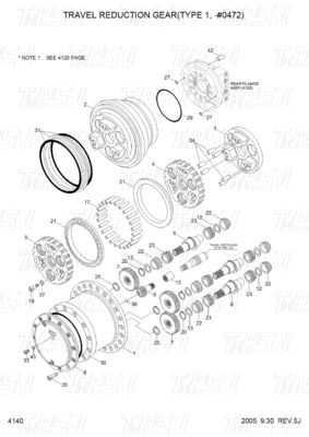 Good price Reduttore planetario in acciaio resistente per escavatori swing / travel motor drive in linea