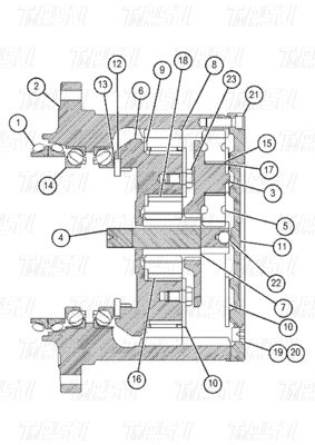 Good price Bolt personalizzabile su escavatore Catalogo dell' azionamento idraulico con riduttore planetario in linea