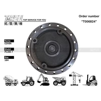 Good price 20Y-27-31230 Acciaio ad alta precisione PC200-7 Excavator Final Drive Cover con prestazioni di trattamento termico in linea