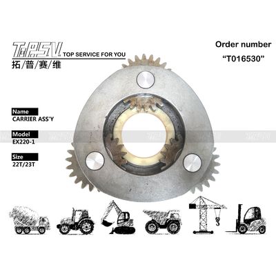 Excavator Travel 1 Stage Carrier ASSY con ingranaggi a maglia