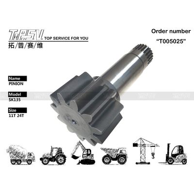 Good price SK135 Acciaio dell'escavatore Pinion Ricambi Parti elettroniche Trattamento termico in linea