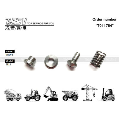 Good price 096-1519+095-7381+095-7380+095-7382 Valvola motore traslazione escavatore in acciaio E312, parti per pompa idraulica, per manutenzione, olio per ingranaggi, facile da installare in linea