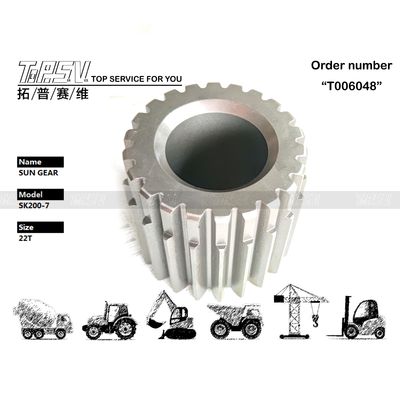 Good price Ingranaggio solare a 2 stadi per traslazione escavatore SK200-7 ad alta precisione, facile da installare in linea