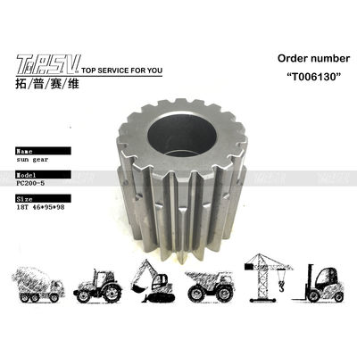 Good price 20Y-27-13210 Manutenzione dell'olio di ingranaggio PC200-5 Escavatore Viaggio 2 fasi motore di azionamento dell'ingranaggio solare progettato per un funzionamento duraturo in linea