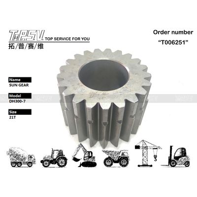 Good price K9000794 Facile da installare DH300-7 Viaggio 3 fasi Sun Gear Funzionamento regolare nel sistema di trasmissione dell'escavatore in acciaio in linea