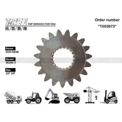YN32W01007P1 Alta precisione SK200-5 Swing escavatore 1 stadio Sun Gear per macchine pesanti escavatore