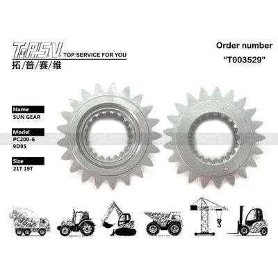 Good price 20Y-26-21170 PC200-6 6D95 Swing escavatore 1 stadio Sun Gear Reducer Parti di ingranaggi per l'olio di ingranaggio di manutenzione di lunga durata nel sistema di trasmissione dell'escavatore in linea